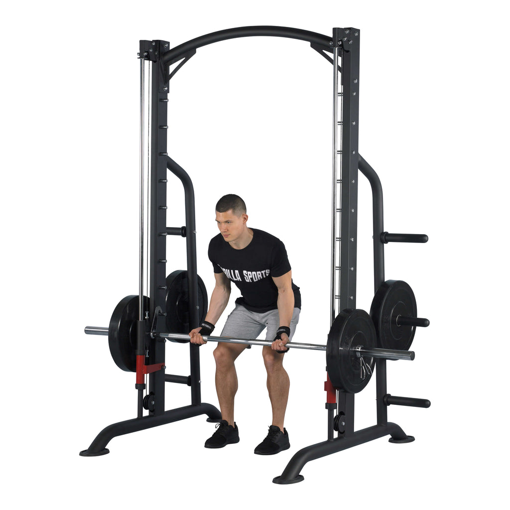 Multipress Power Rack smith-laite levypainotelineellä