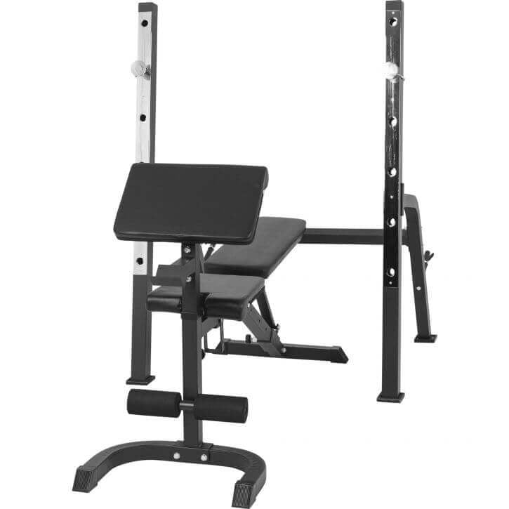 Säädettävä 5-in-1 painonnostopenkki, max 200 kg