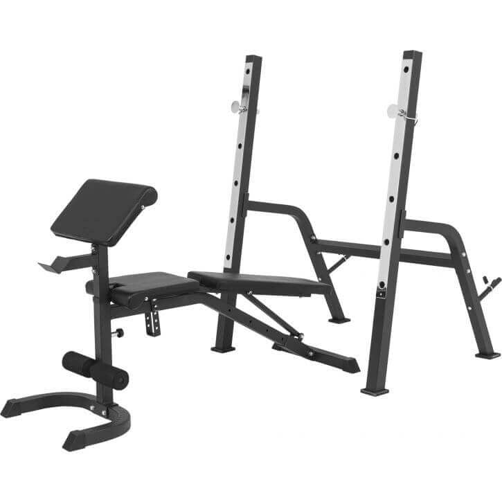 Säädettävä 5-in-1 painonnostopenkki, max 200 kg