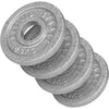 Valurautaiset levypainot 4 x 0,5 kg, 30 mm