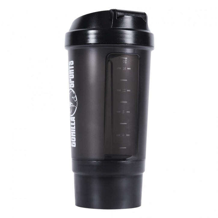 Shaker jauhelokerolla 500 ml