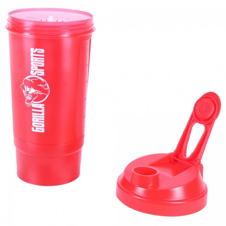 Shaker jauhelokerolla 500 ml