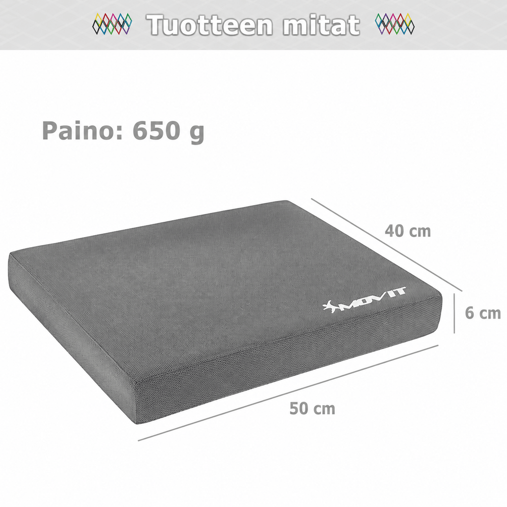 Balance Pad tasapainotyyny 50 x 40 x 6 cm