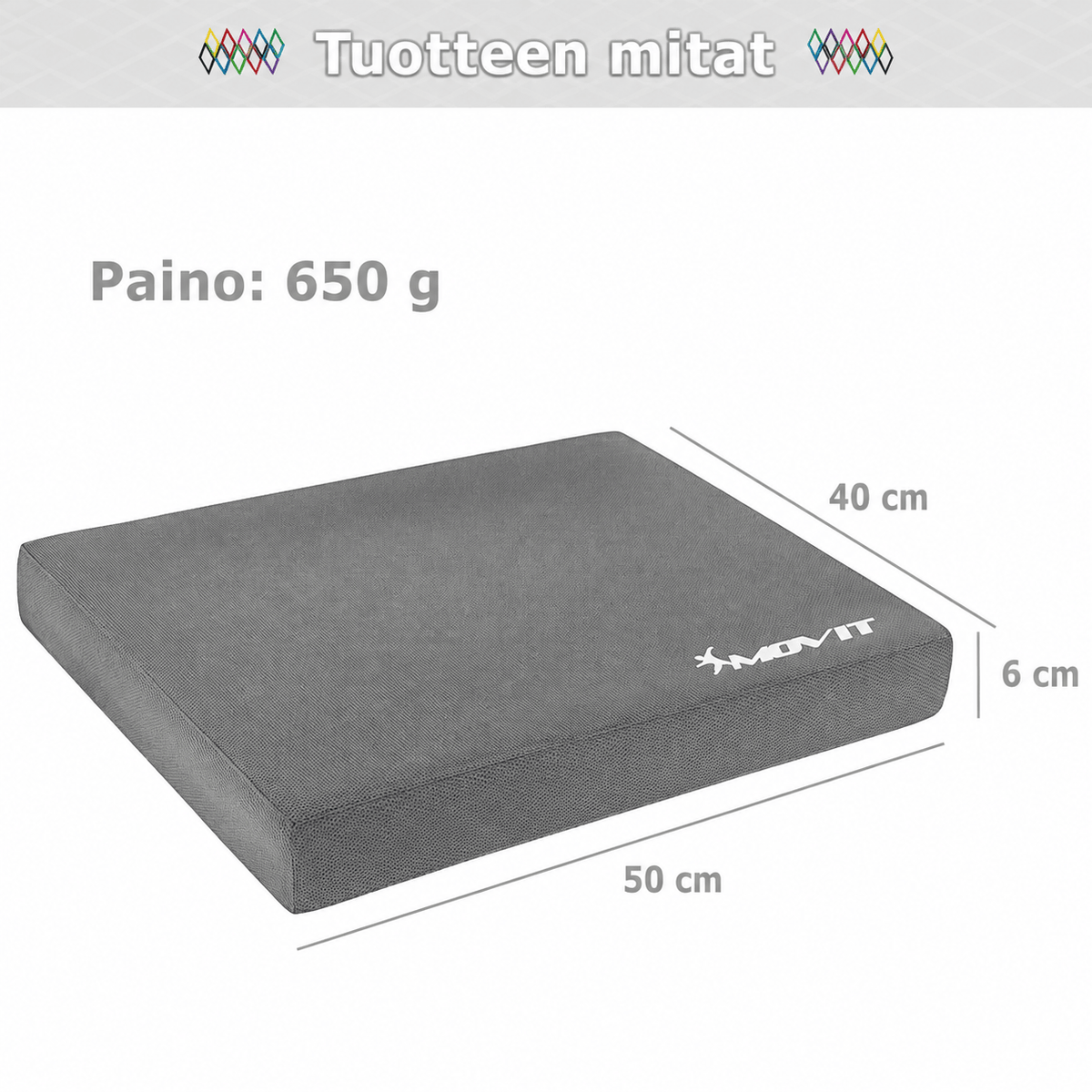 Balance Pad tasapainotyyny 50 x 40 x 6 cm