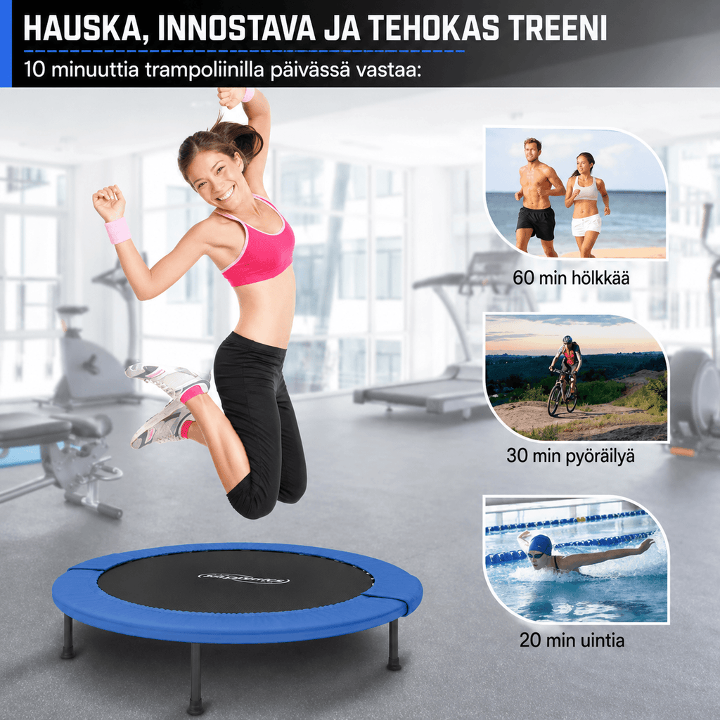 Fitness-trampoliini 81–122 cm