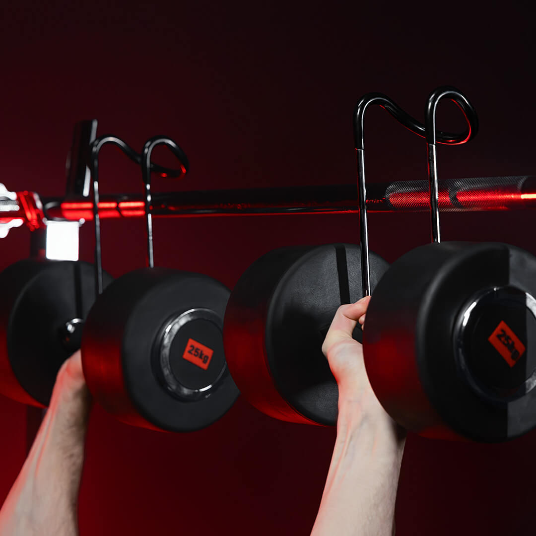 Power Hooks käsipainoille