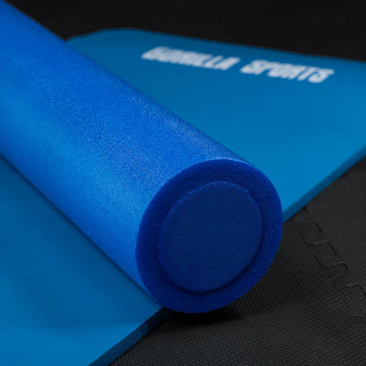 Pilatesrulla 90 x 15 cm lihashuoltoon, 3 eri väriä
