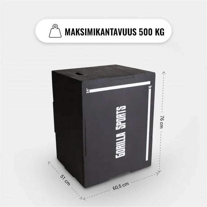 Plyobox / hyppyboxi 76 x 51 x 60,5 cm