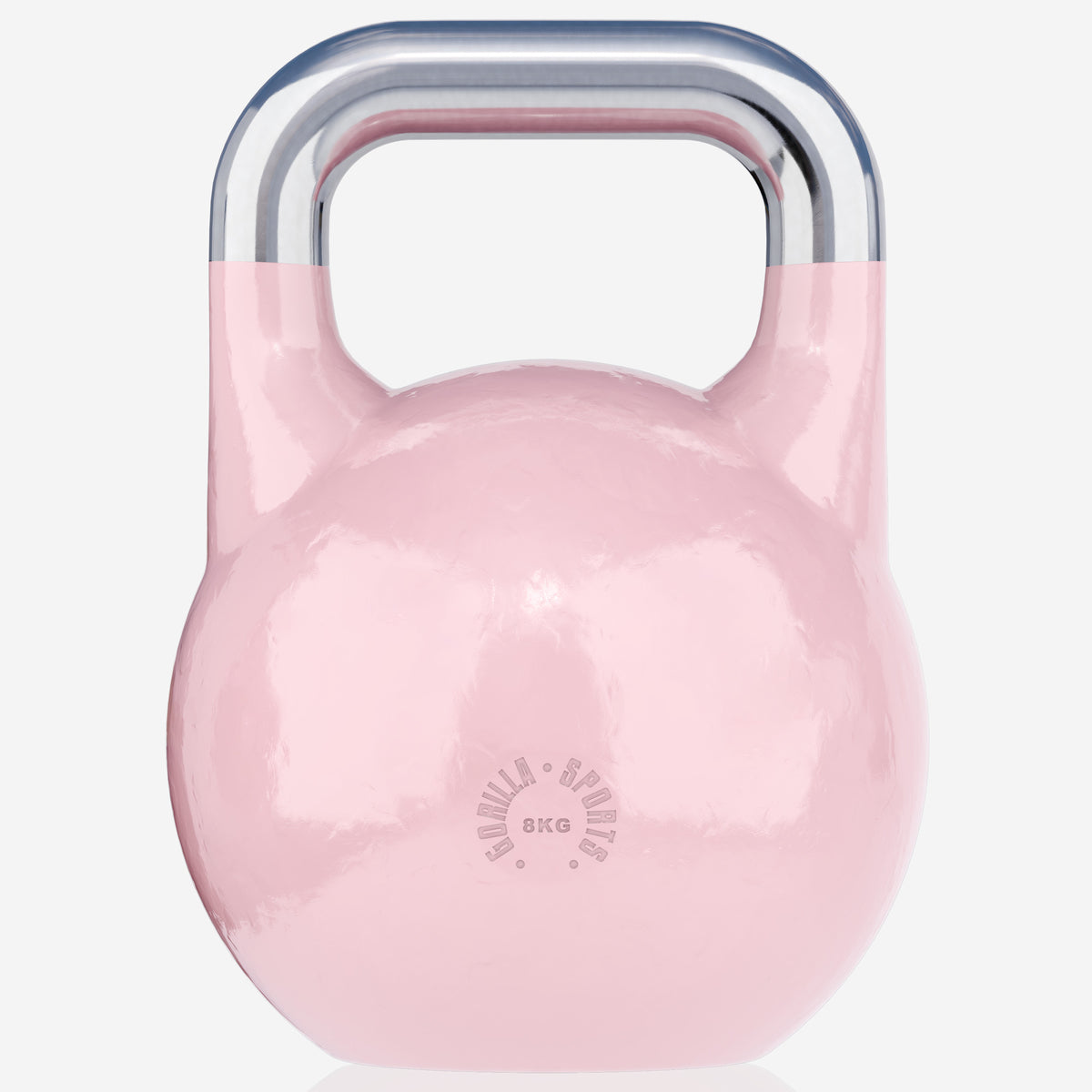 Kisakahvakuula 8 kg, pinkki, valettu teräs