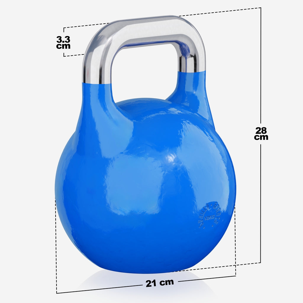 Kisakahvakuula 12 kg, sininen, valettu teräs