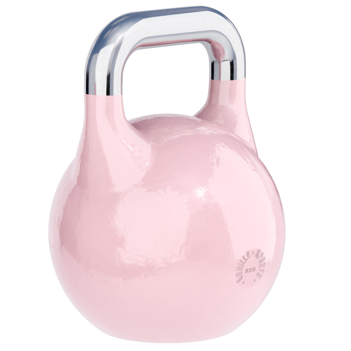 Kisakahvakuula 8 kg, pinkki, valettu teräs