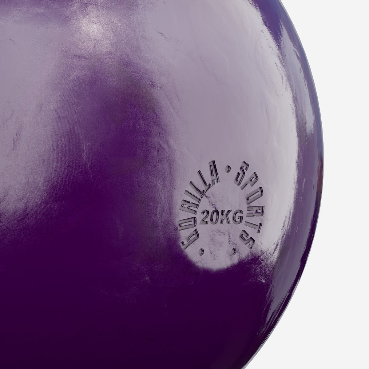 OUTLET - Kisakahvakuula 20 kg, violetti, valettu teräs