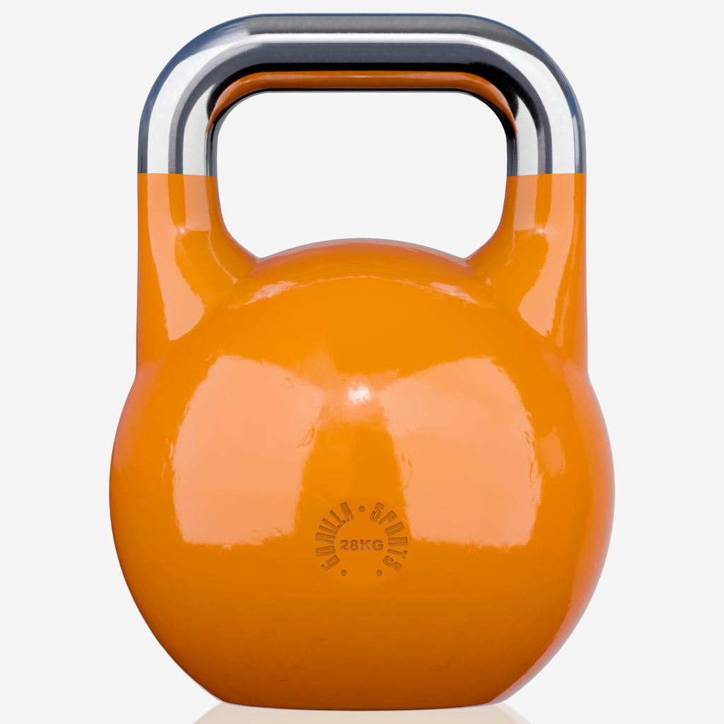 Kisakahvakuula 28 kg, oranssi, valettu teräs
