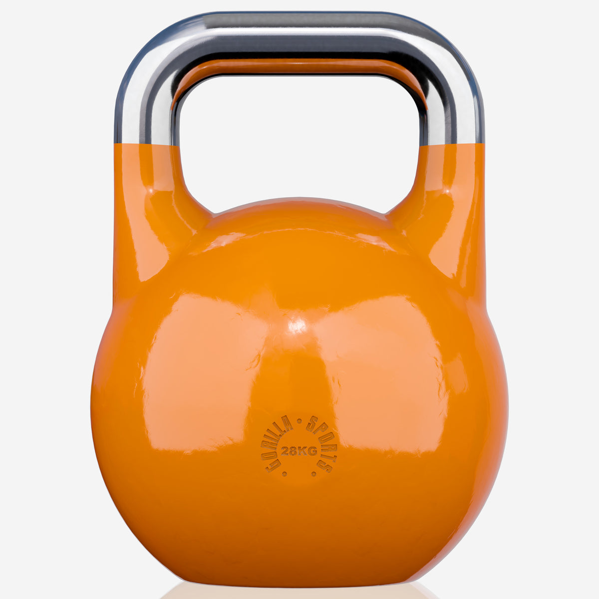 Kisakahvakuula 28 kg, oranssi, valettu teräs