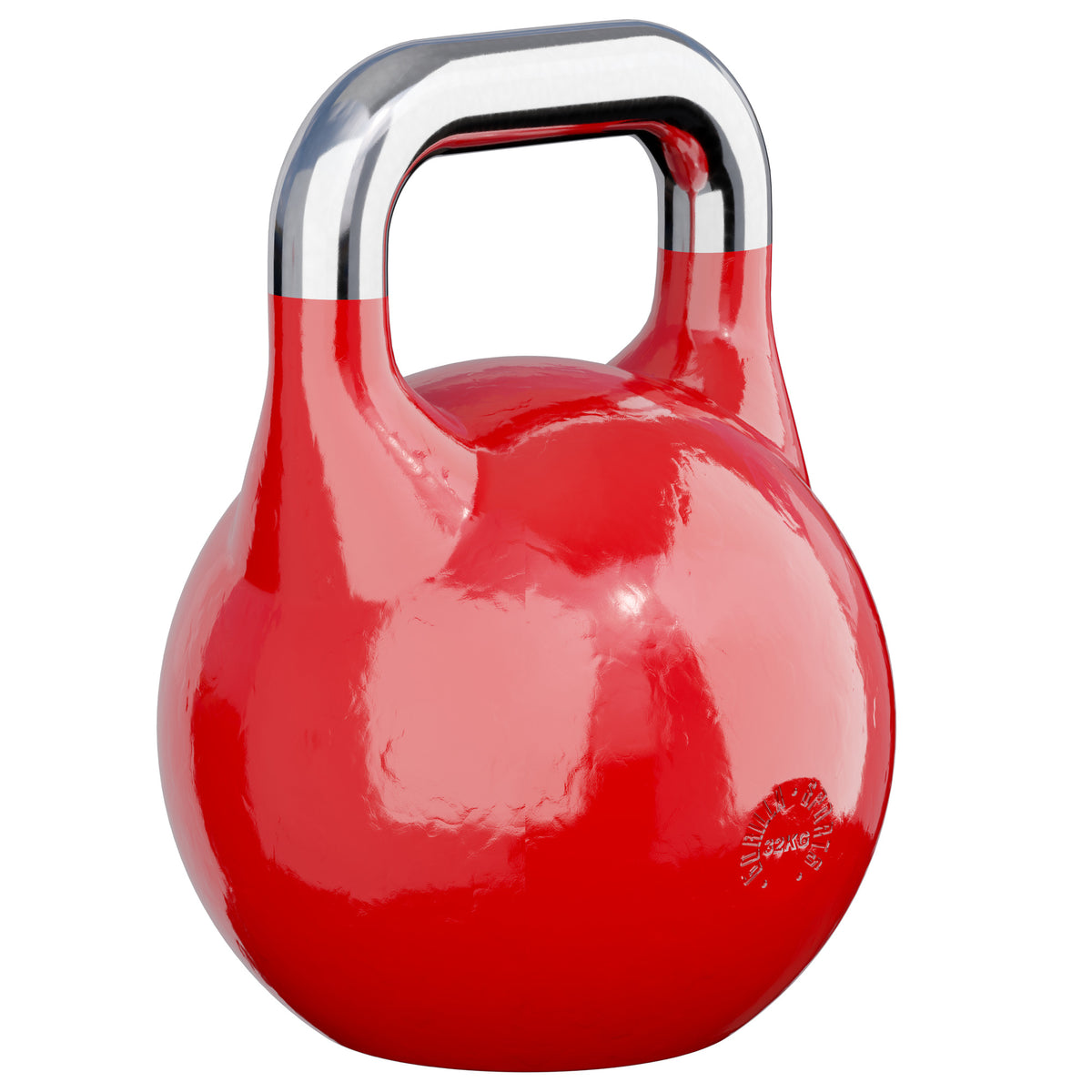 Kisakahvakuula 32 kg, punainen, valettu teräs