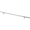 Suora levytanko 120 cm jousilukoilla, 30 mm