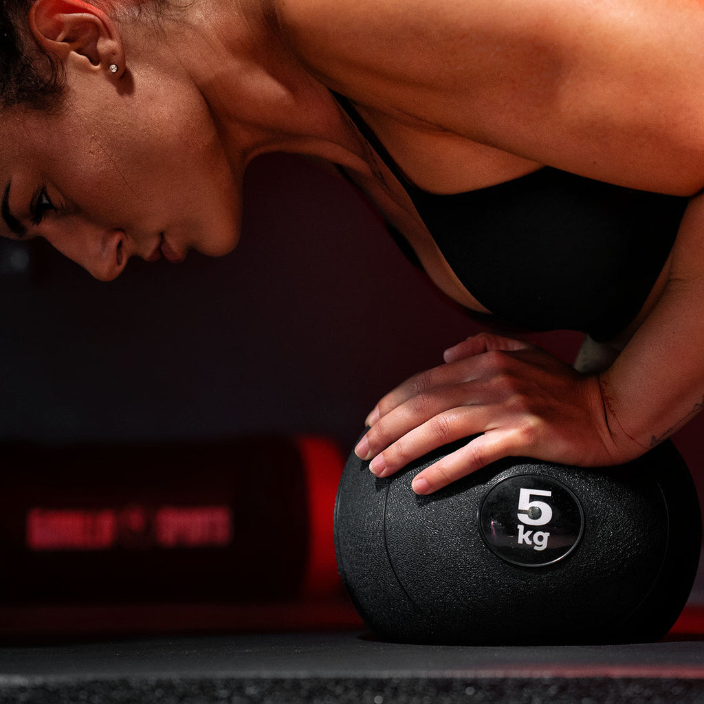 Slam Ball kuntopallo 3–20 kg, pitävä kumipinta